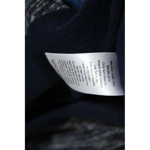 Rag & Bone Jean Womens Color Block Crew Neck Sweater Blue Gray Size Extra Small - Picture 5 of 6